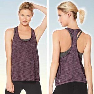 LULULEMON Train Times Tank Size 4 Heathered Dark Adobe